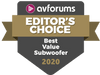 AV Forums - Editor's Choice - Best Value Subwoofer