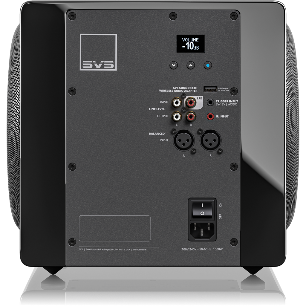 3000 Micro R|Evolution Piano Gloss Black amplifier shot