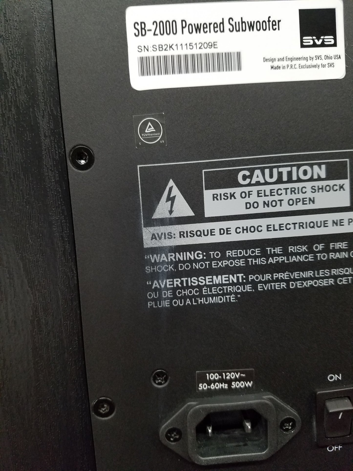 SB-2000 - Black Ash - Outlet - 1209