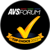 AVSForum - Top Choice 2022 Award