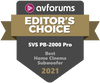AVForums - Editors Choice - Best Home Cinema Subwoofer - PB-2000 Pro