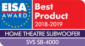 EISA Award - Best Product 2018-2019 - Home Theater Subwoofer