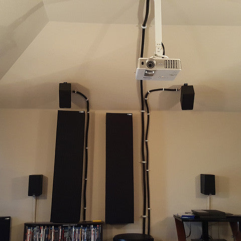 Home Theater Fan Makes Room Disappear with Assist from SVS Speakers and Sub