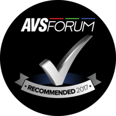 AVSForum - Recommended 2017 Award