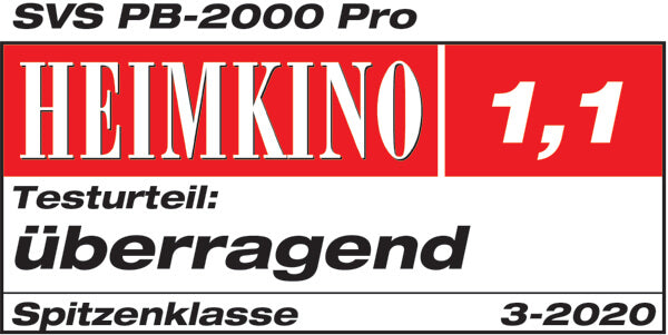 Heimkino 2020 Outstanding Product Award - PB-2000 Pro