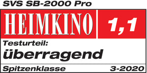 Heimkino 2020 Outstanding Product Award - SB-2000 Pro
