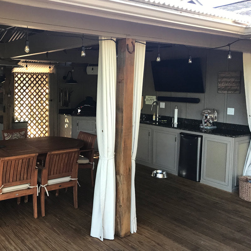 Music Lover Transforms Outdoor Kitchen with Dual Ported Subwoofers in Arkansas