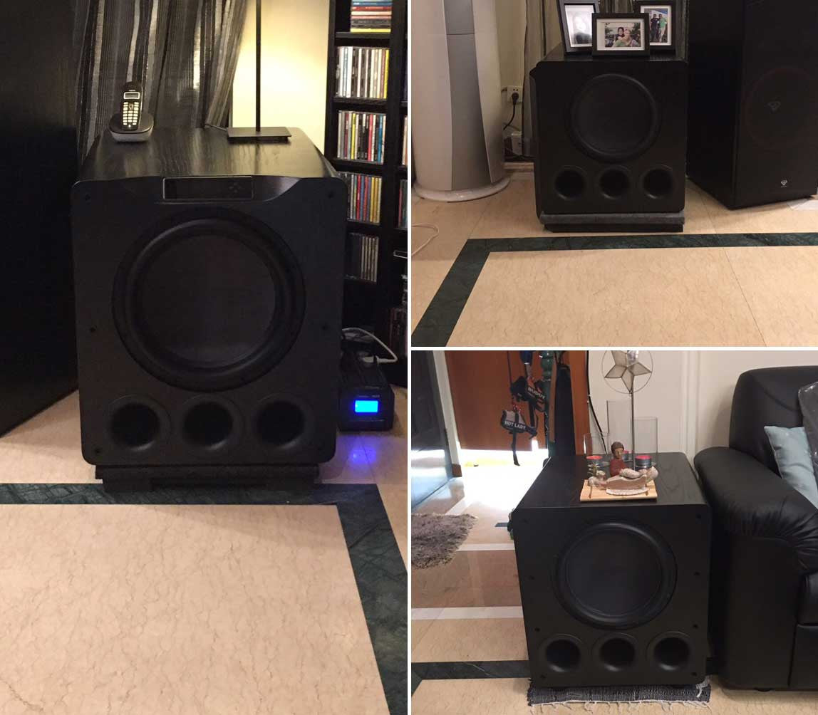 Bass “Addict” in China Gets Fix from Three Ported Subwoofers