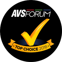 AVSForum - Top Choice 2018 Award