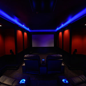 Palpable, Impactful Bass Unleashed with Dual Subs in Dedicated Home Cinema