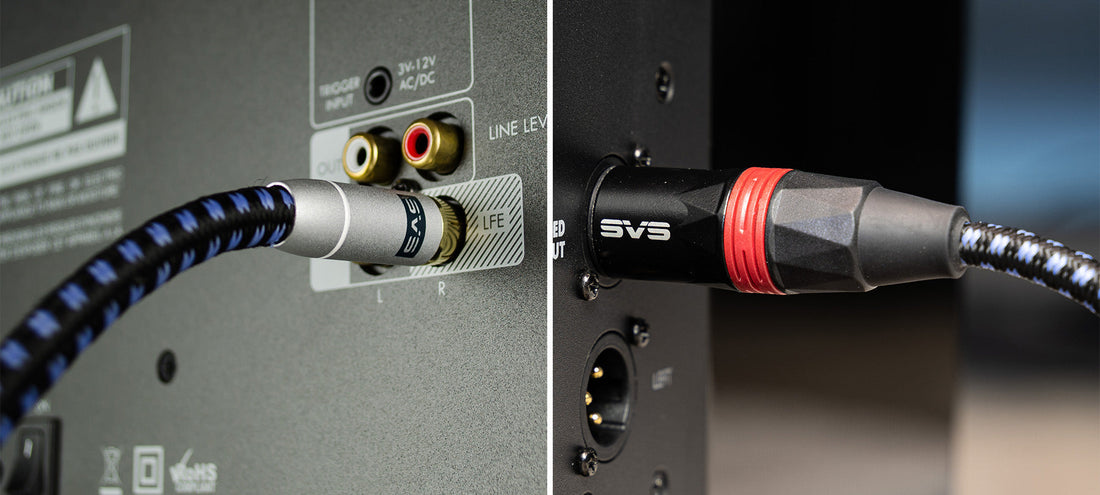 XLR vs RCA - What are the Best Audio Cables for Subwoofers & Hi-Fi