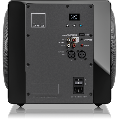 3000 Micro R|Evolution Piano Gloss Black Rear