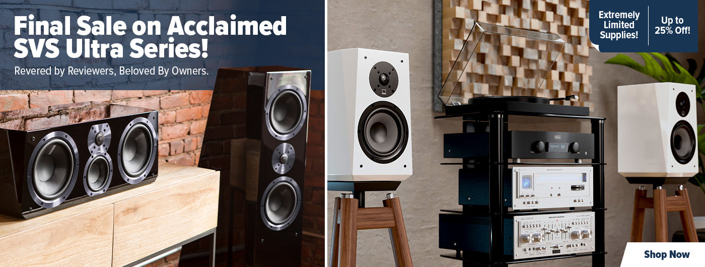 SVS Ultra Speaker Flash Sale-hero-slider