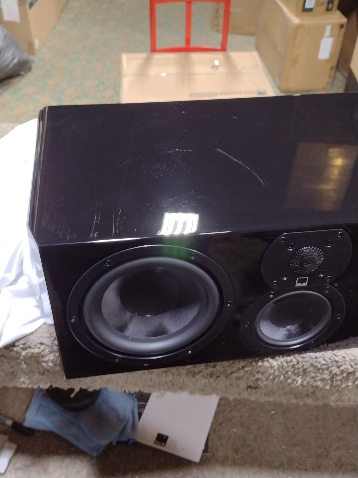 SVS Ultra Evolution Center - Piano Gloss Black - Outlet - 1132