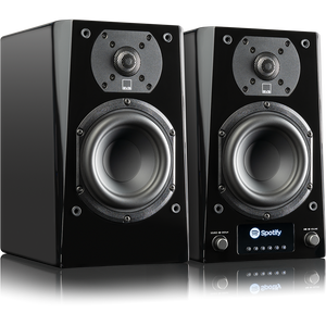 Powered satellite deals speakers