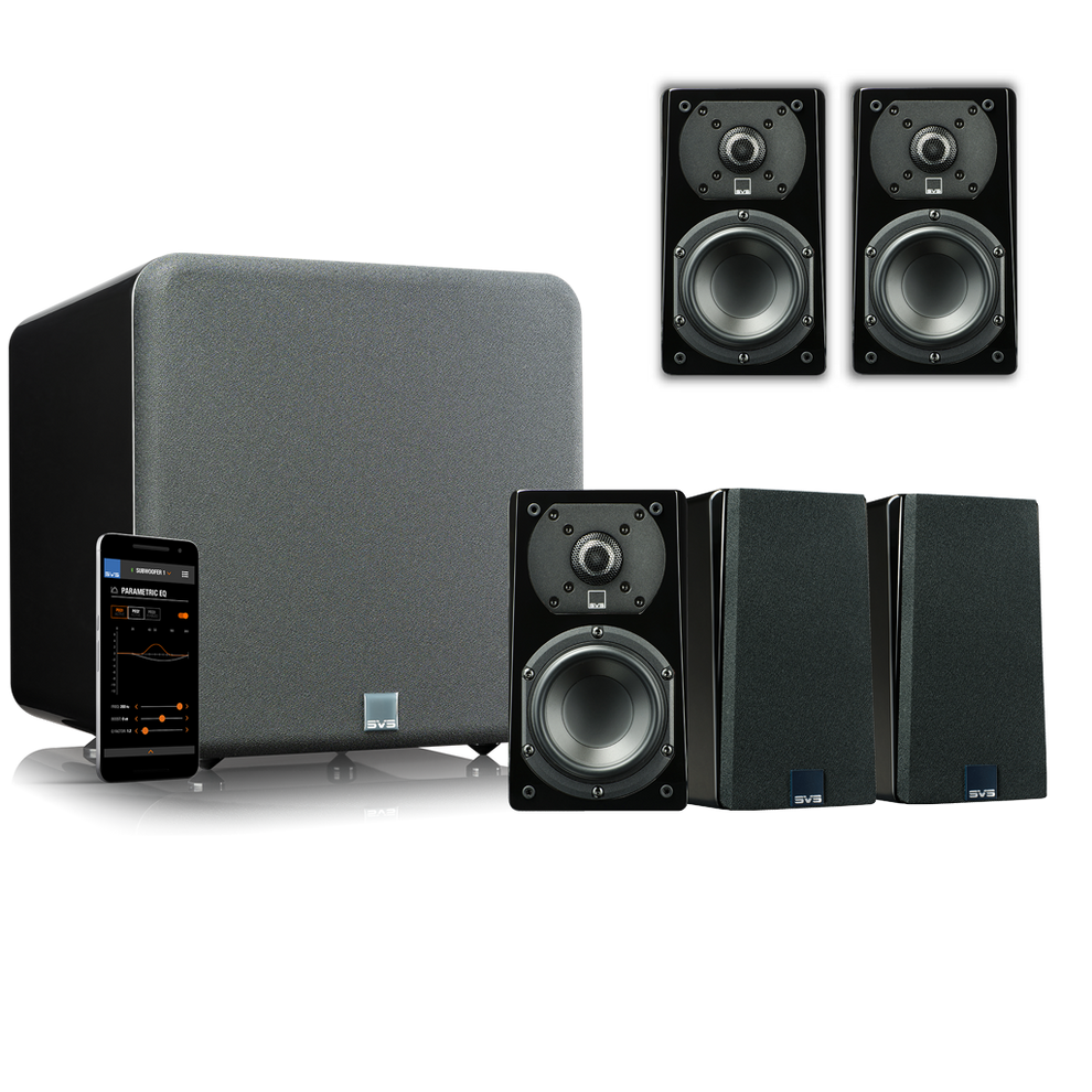 SVS Prime Satellite 5.1 Surround Sound System | Home Theater Speakers