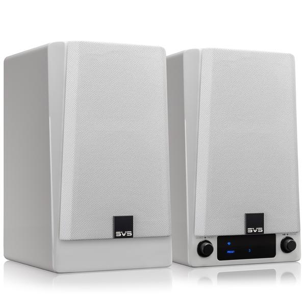 Prime Wireless Speaker Pair - White Gloss - Outlet