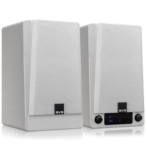 Prime Wireless Speaker Pair - White Gloss - Outlet - 1739