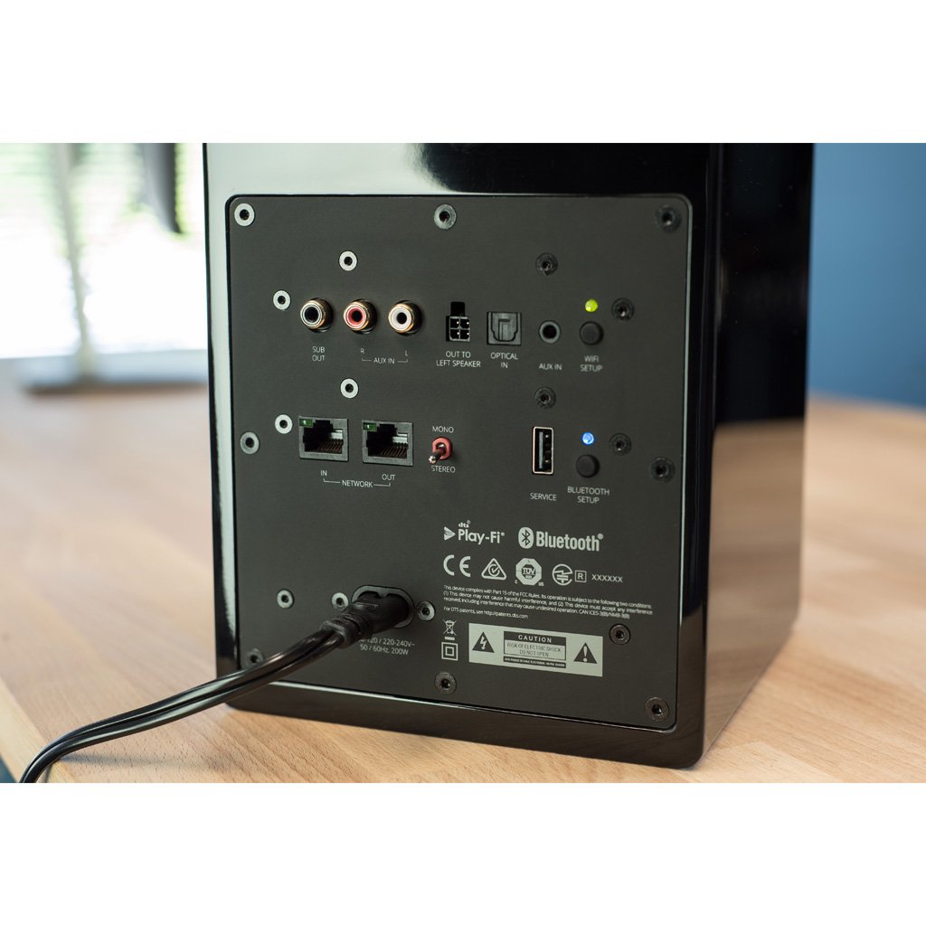 Prime Wireless Active Speaker - Piano - Outlet